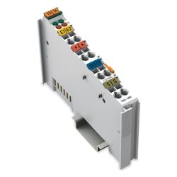 Wago Analogeingangsmodul 750-466, 2-Kanal, 12 Bit, Polycarbonat/Polyamid 6.6, lichtgrau... WAGO-750-466 4045454392949 (Abb. 1)