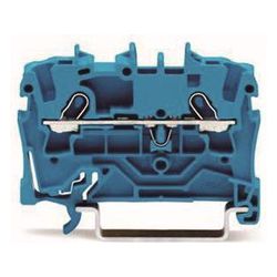 Wago 2-Leiter-Durchgangsklemme TOPJOB S 2001-1204, 800V, 18A, Blau... WAGO-2001-1204 4017332997294 (Abb. 1)