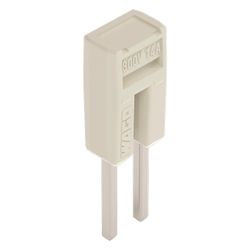 Wago Querverbinder 2000-402, 2-fach, 800V, 14A, 3,5mm, isoliert, lichtgrau... WAGO-2000-402 4055143692441 (Abb. 1)