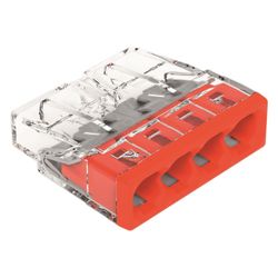 Wago COMPACT-Verbindungsdosenklemme 2273 2273-204, 4x0,5-2,5mm2, Polycarbonat, Transpare... WAGO-2273-204 4050821027867 (Abb. 1)