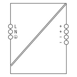 Wago Primär getaktete Stromversorgung Base 240W, 24V, 10A, 52x125x117mm... WAGO-2587-2146 4066966626490 (Abb. 1)