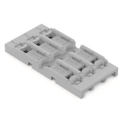 Wago Befestigungsadapter 3-fach für Durchgangsverbinder, Schraubbefestigung, Polyamid, G... WAGO-221-2523 4066966119947 (Abb. 1)