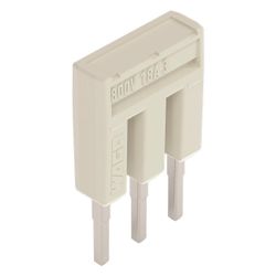 Wago Kammbrücker TOPJOB S 2001, 3-fach, 800V, 18A, Polyamid, lichtgrau, 2001-403... WAGO-2001-403 4055143698436 (Abb. 1)