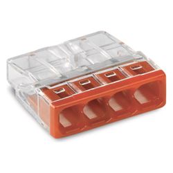 Wago COMPACT-Verbindungsdosenklemme 2273 2273-204, 4x0,5-2,5mm2, Polycarbonat, Transpare... WAGO-2273-204 4050821027867 (Abb. 1)