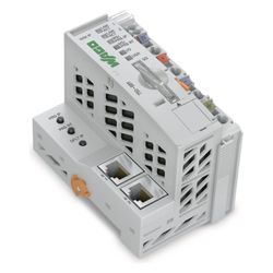 Wago Controller KNX IP 750-889, 100x62x100mm, Polycarbonat/Polyamid 6.6, Grau... WAGO-750-889 4055143093330 (Abb. 1)