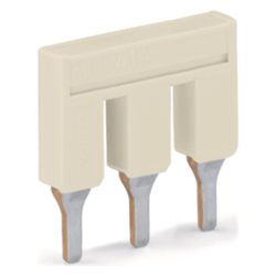 Wago Querverbinder TOPJOB S 2006-403, 3-fach, 800V, 41A, 7,5mm, Isoliert, Lichtgrau... WAGO-2006-403 4055143701372 (Abb. 1)