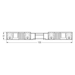 Wago Buchse WINSTA MIDI 770-103, 3-polig, 250V, 25A, Federzuganschluss, Schwarz... WAGO-770-103 4044918252096 (Abb. 1)