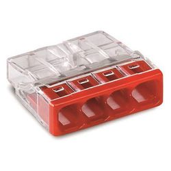 Wago COMPACT-Verbindungsdosenklemme 2273 2273-204, 4x0,5-2,5mm2, Polycarbonat, Transpare... WAGO-2273-204 4050821027867 (Abb. 1)