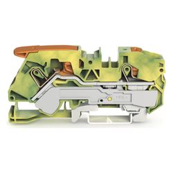 Wago Schutzleiterklemme TOPJOB S 2116-5207, 16mm2, 91,5x12x36,9mm, Polyamid, Grün/Gelb... WAGO-2116-5207 4055143754453 (Abb. 1)