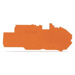 Wago Abschlussplatte TOPJOB S 2016-7792, 1mm, Polyamid, Orange... WAGO-2016-7792 4045454708535 (Abb. 1)