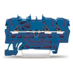 Wago 3-Leiter-Durchgangsklemme TOPJOB S 2002-1304, 2,5mm2, 800V, 24A, Blau... WAGO-2002-1304 4017332999243 (Abb. 1)