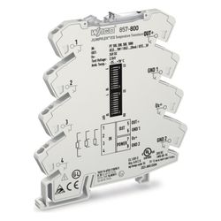 Wago Temperaturmessumformer 857-800, -200 bis 850 Grad C, Polyamid, lichtgrau... WAGO-857-800 4045454470128 (Abb. 1)