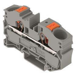 Wago 2-Leiter-Durchgangsklemme 2216-1201, 16mm2, 800V, 76A, 12x69,8x37,1mm, Polyamid, G... WAGO-2216-1201 4055143732727 (Abb. 1)
