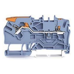 Wago 2-Leiter-Durchgangsklemme TOPJOB S 2102-5204, 2,5mm2, Thermoplast, Blau... WAGO-2102-5204 4055143741866 (Abb. 1)