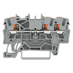Wago 3-Leiter-Durchgangsklemme TOPJOB S 2202-1301, 2,5mm2, grau... WAGO-2202-1301 4055143848503 (Abb. 1)