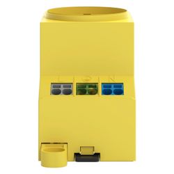 Wago Schaltschrank-Steckdose 709-582, 250V 16A 3TE, Polyamid, Signalgelb... WAGO-709-582 4055143718325 (Abb. 1)