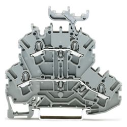 Wago Doppelstockklemme TOPJOB S 2002-2231, 5,2mm, 500V, 24A, grau... WAGO-2002-2231 4044918965316 (Abb. 1)