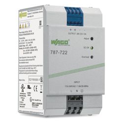 Wago Stromversorgung Eco 787-722, 120W 24V 5A, Federzuganschluss, Metallgehäuse... WAGO-787-722 4045454908188 (Abb. 1)