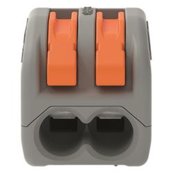 Wago Verbindungsklemme 222 222-412, 0,08-2,5mm2, Grau... WAGO-222-412 4050821346470 (Abb. 1)