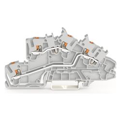 Wago Installationsetagenklemme 2203 2203-7642, 400V 31A, Polyamid, Grau... WAGO-2203-7642 4066966121933 (Abb. 1)