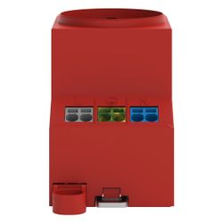 Wago Schaltschrank-Steckdose 709-583, 250V 16A, Polyamid, Rot... WAGO-709-583 4055143718301 (Abb. 1)