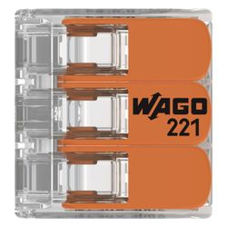 Wago Verbindungsklemme 221-613, 0,5-6mm2, Polycarbonat, Transparent... WAGO-221-613 4055143715416 (Abb. 1)