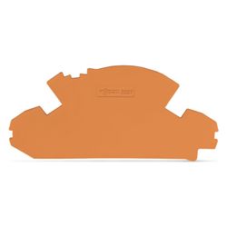 Wago Abschlussplatte 2007-8892, 1,5mm, Polyamid, orange... WAGO-2007-8892 4050821458395 (Abb. 1)