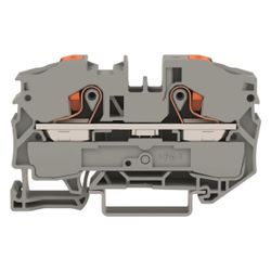 Wago 2-Leiter-Durchgangsklemme 2216-1201, 16mm2, 800V, 76A, 12x69,8x37,1mm, Polyamid, G... WAGO-2216-1201 4055143732727 (Abb. 1)