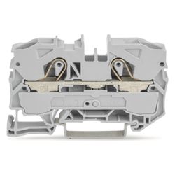 Wago 2-Leiter-Durchgangsklemme TOPJOB S 2010-1201, 10mm2, 800V, 57A, Grau... WAGO-2010-1201 4017332076005 (Abb. 1)