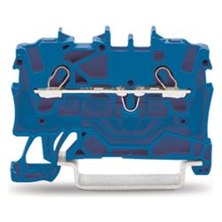 Wago 2-Leiter-Durchgangsklemme TOPJOB S 2001-1204, 800V, 18A, Blau... WAGO-2001-1204 4017332997294 (Abb. 1)
