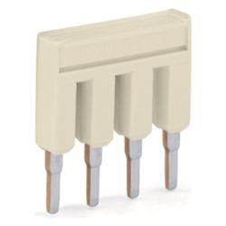 Wago Querverbinder 2000-402, 2-fach, 800V, 14A, 3,5mm, isoliert, lichtgrau... WAGO-2000-402 4055143692441 (Abb. 1)