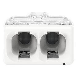 Wago Verbindungsdosenklemme 2273 2273-202, 0,5-2,5mm2, Polycarbonat, Transparent/Weiß... WAGO-2273-202 4050821027843 (Abb. 1)