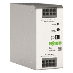 Wago Stromversorgung 2587-2347, 3-phasig 24V 20A 480W, 125x60x125mm... WAGO-2587-2347 4066966768084 (Abb. 1)