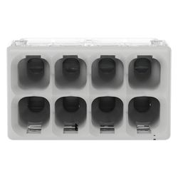 Wago Verbindungsdosenklemme 2273-208, 8-Leiter 0,5-2,5mm2, 450V 24A, Transparent/Grau... WAGO-2273-208 4050821027881 (Abb. 1)