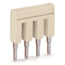 Wago Kammbrücker TOPJOB S 2004-403, 3-fach, 32A, 800V, 6,2mm, Polyamid, Lichtgrau... WAGO-2004-403 4055143699761 (Abb. 1)