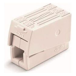 Wago Leuchtenklemme 224 224-112, 400V 24A, weiß, 224-112... WAGO-224-112 4044918583596 (Abb. 1)