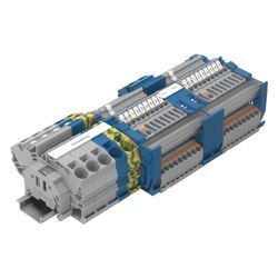 Wago Hauptverteiler-Set TOPJOB S 821-109, Federzuganschluss, Hutschiene TH35, Thermoplast... WAGO-821-109 4066966339352 (Abb. 1)