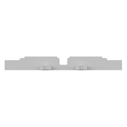 Wago Befestigungsadapter 221-2525, 5-fach, Schraubbefestigung, Polyamid, Grau... WAGO-221-2525 4066966119961 (Abb. 1)