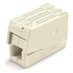 Wago Leuchtenklemme 224 224-112, 400V 24A, weiß, 224-112... WAGO-224-112 4044918583596 (Abb. 1)