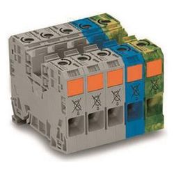 Wago Drehstromset 285-139, 35mm2, 125A, 1000V, Federzuganschluss, Mehrfarbig... WAGO-285-139 4045454584252 (Abb. 1)