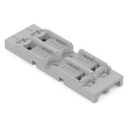 Wago Befestigungsadapter Serie 221 221-2522, 2-fach, Schraubbefestigung, Polyamid, Grau,... WAGO-221-2522 4066966119930 (Abb. 1)