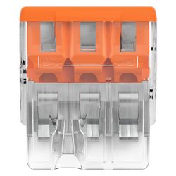 Wago COMPACT-Verbindungsdosenklemme 2273-203, 3-Leiter 0,5-2,5mm2, Polycarbonat, Transpa... WAGO-2273-203 4050821027850 (Abb. 1)