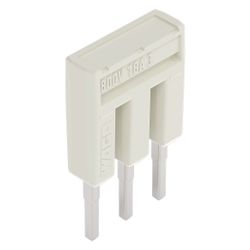Wago Kammbrücker TOPJOB S 2001, 3-fach, 800V, 18A, Polyamid, lichtgrau, 2001-403... WAGO-2001-403 4055143698436 (Abb. 1)