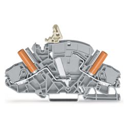 Wago 2-Leiter-Trenn-und Messklemme 2007-8811, 500V 30A 8mm, Polyamid, grau... WAGO-2007-8811 4055143074797 (Abb. 1)