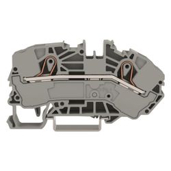Wago Verteiler-Einspeiseklemme 2016 2016-7601, 16mm2, 800V, 76A, 12mm, Grau... WAGO-2016-7601 4045454725082 (Abb. 1)