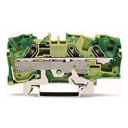 Wago Schutzleiterklemme TOPJOB S 2006-1307, 3-Leiter 0,5-10mm2, Polyamid, Grün/Gelb... WAGO-2006-1307 4017332999717 (Abb. 1)