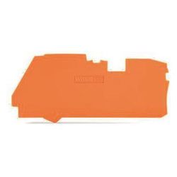 Wago Abschluss- und Zwischenplatte 2116-1292, 1mm, Polyamid, Orange... WAGO-2116-1292 4055143747554 (Abb. 1)