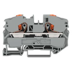 Wago 2-Leiter-Durchgangsklemme 2216-1201, 16mm2, 800V, 76A, 12x69,8x37,1mm, Polyamid, G... WAGO-2216-1201 4055143732727 (Abb. 1)