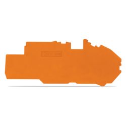 Wago Abschlussplatte TOPJOB S 2016-7792, 1mm, Polyamid, Orange... WAGO-2016-7792 4045454708535 (Abb. 1)