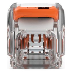 Wago Durchgangsverbinder 221 221-2401, 0,2-4mm2, 450V, 32A, Transparent/Orange... WAGO-221-2401 4066966120271 (Abb. 1)